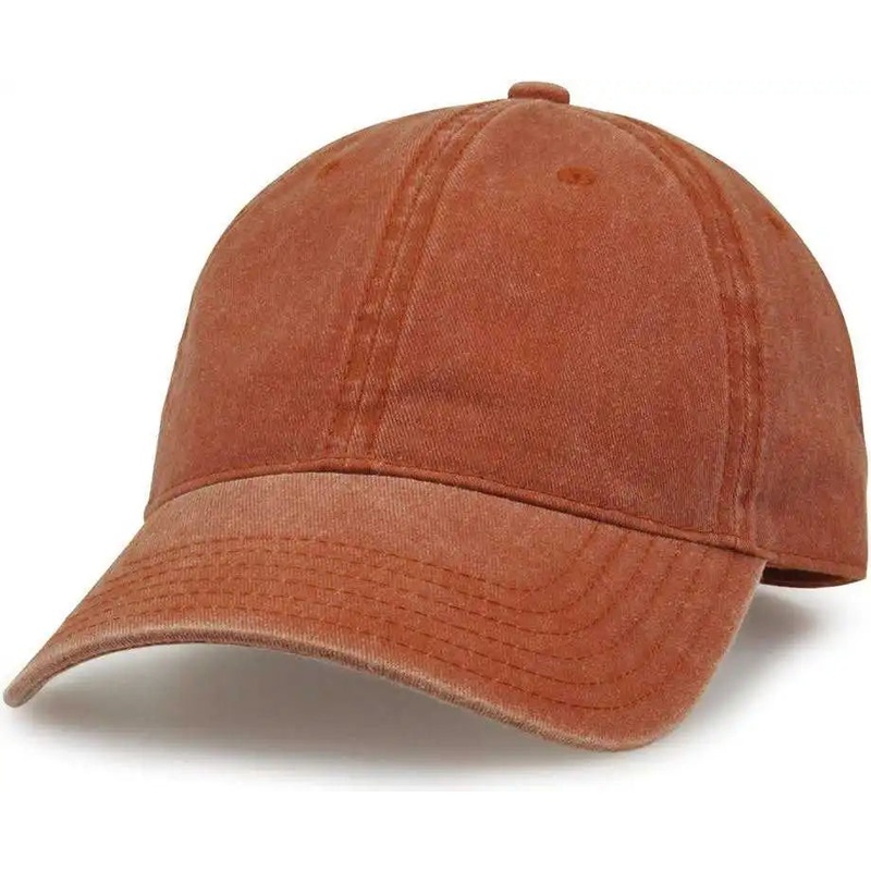 The Game GB465 Pigment Dyed Twill Cap – Texas Orange
