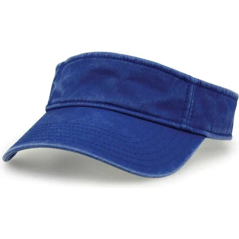 The Game GB466 Pigment Dyed Twill Visor – Royal