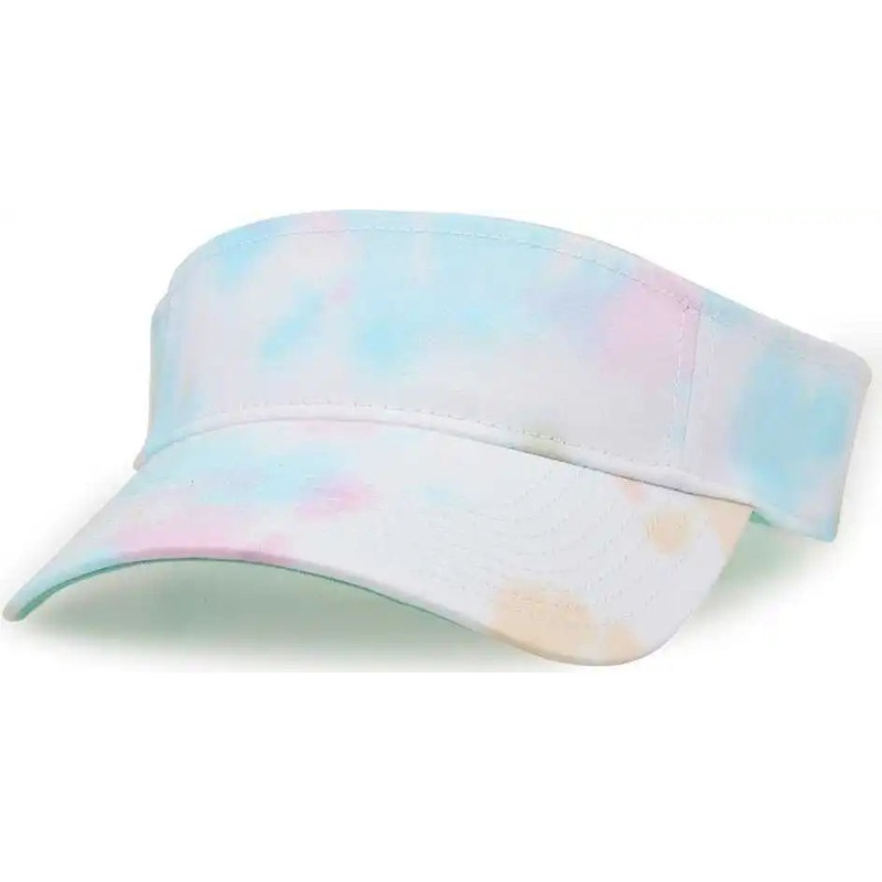 The Game GB471 Relaxed Tie Dye and Trucker Mesh Visor – Sorbet Tie Dye