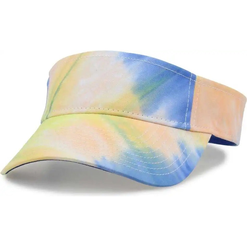 The Game GB471 Relaxed Tie Dye and Trucker Mesh Visor – Sunrise Tie Dye