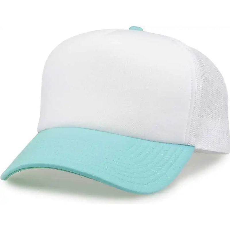 The Game GB473 Foam Front Trucker Cap – White Gumdrop