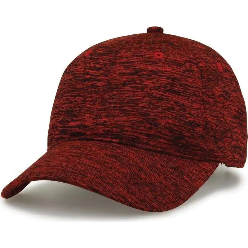 The Game GB477 Peppered Heather Cap – Red