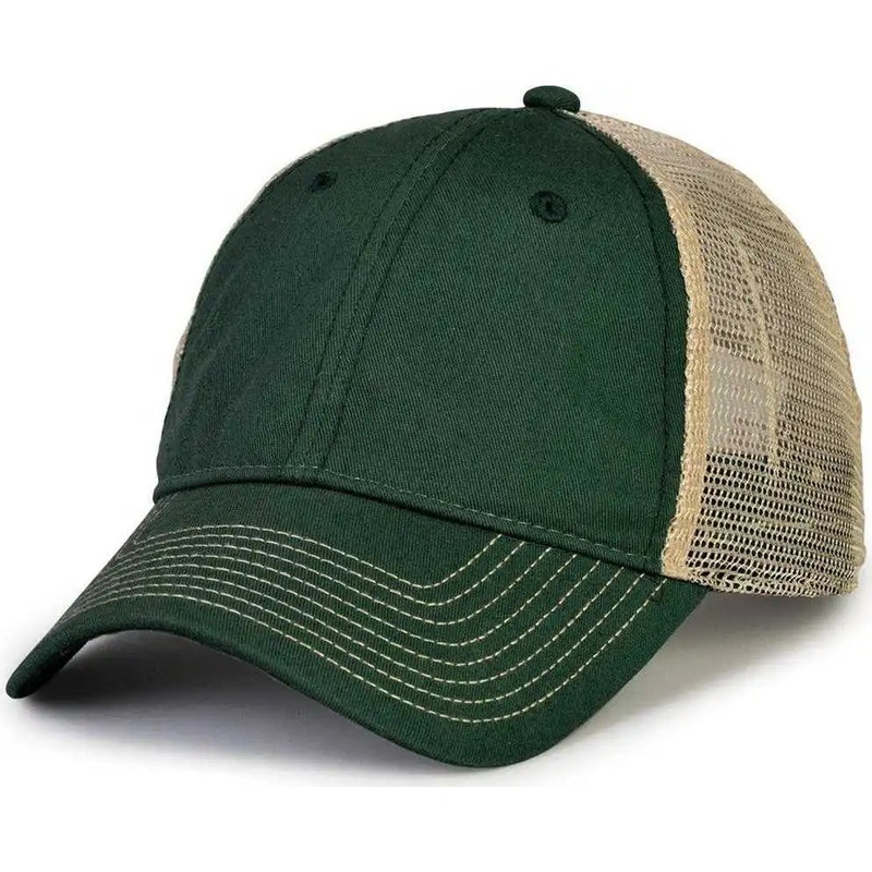 The Game GB880 Soft Trucker Cap – Dark Green