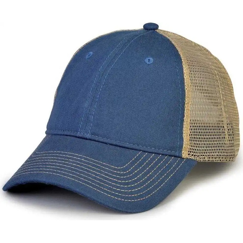 The Game GB880 Soft Trucker Cap – Vintage Blue