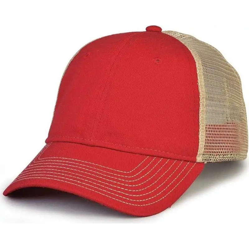 The Game GB880 Soft Trucker Cap – Vintage Red