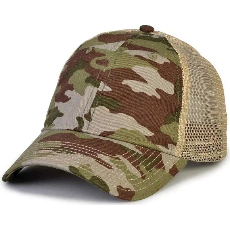 The Game GB880 Soft Trucker Cap – Woodland
