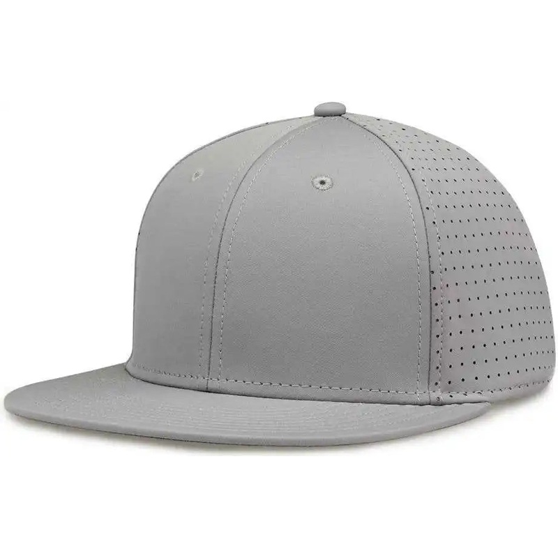 The Game GB906 Perforated GameChanger Snapback Cap – Grey