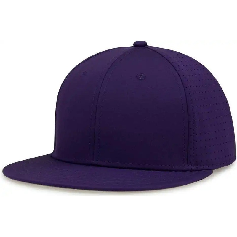 The Game GB906Y Youth Perforated GameChanger Snapback Cap – Purple