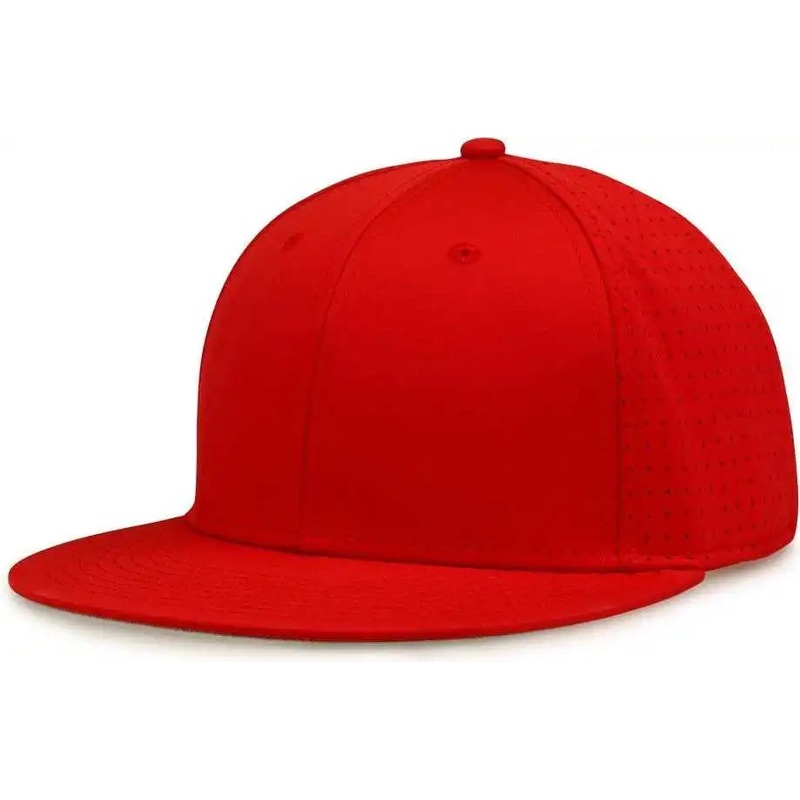 The Game GB906Y Youth Perforated GameChanger Snapback Cap – Red