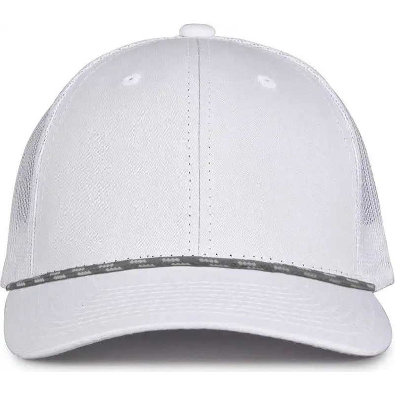 The Game GB452R Rope Everyday Trucker Cap – White