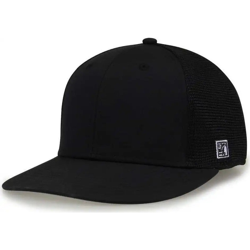The Game GB483 On-Field GameChanger with Diamond Mesh Cap – Black Black