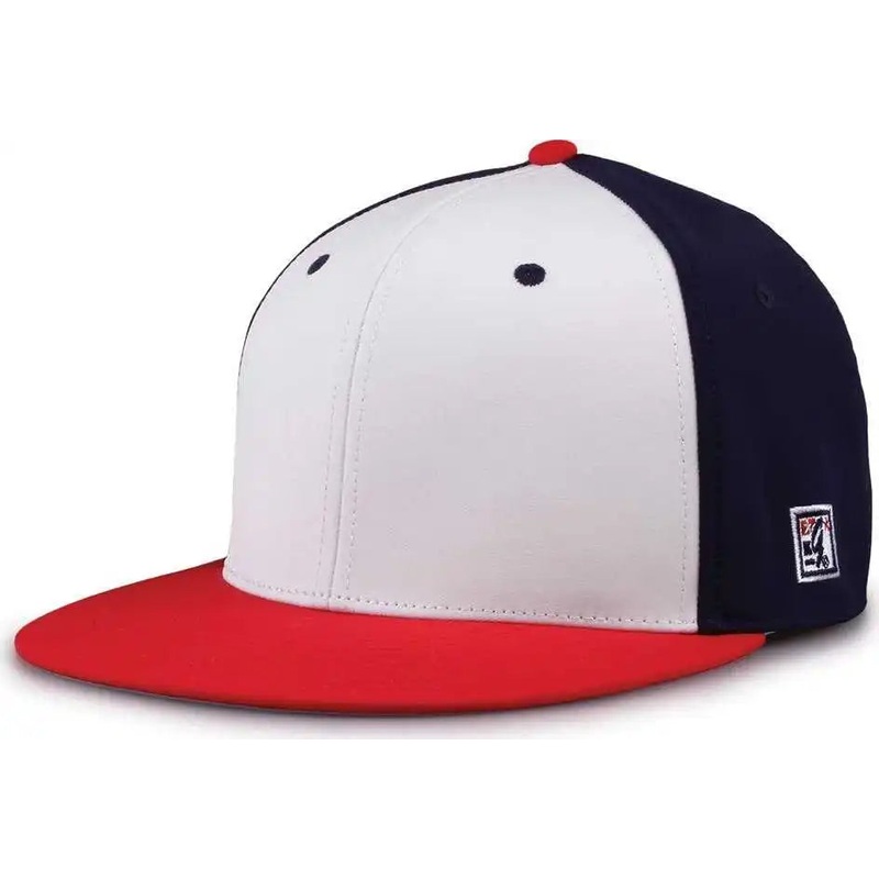 The Game GB997 Pro Shape GameChanger Cap – White Navy Red