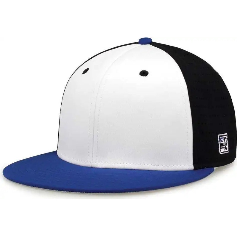The Game GB998 Perforated GameChanger Cap – White Black Royal