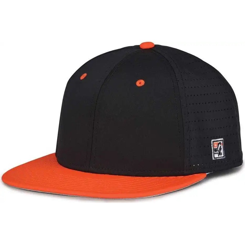 The Game GB999 Low Pro Perforated GameChanger Cap – Black Orange