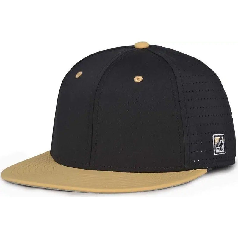 The Game GB999 Low Pro Perforated GameChanger Cap – Black Vegas Gold