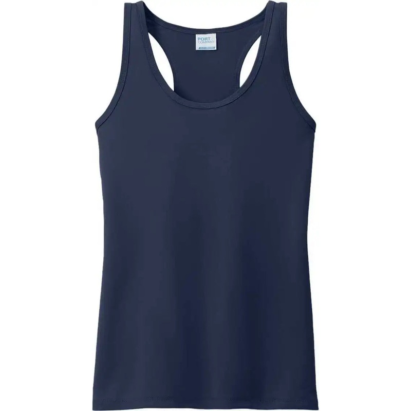Port & Company LPC380TT Ladies Performance Tank – True Navy