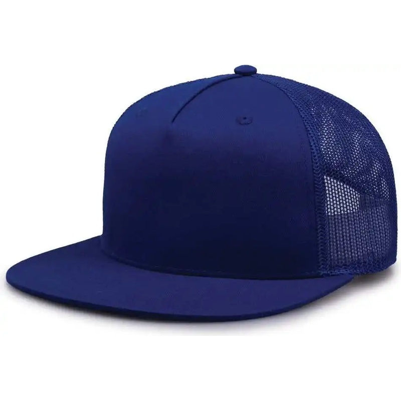The Game GB452F Five Panel Everyday Trucker Cap – Royal
