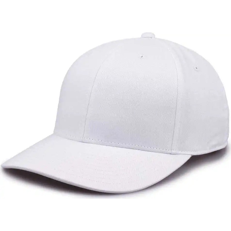 The Game GB515 Twill Snapback Cap – White