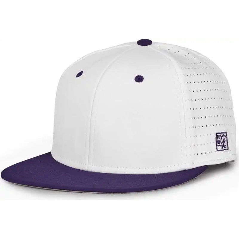 The Game GB999 Low Pro Perforated GameChanger Cap – White Purple