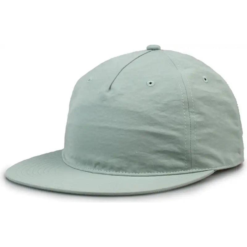 The Game GB501 5 Panel Poly Snapback Cap – Greenstone