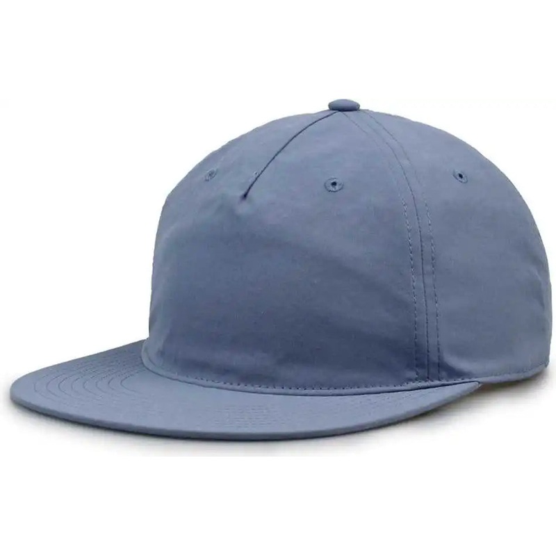 The Game GB501 5 Panel Poly Snapback Cap – Marine