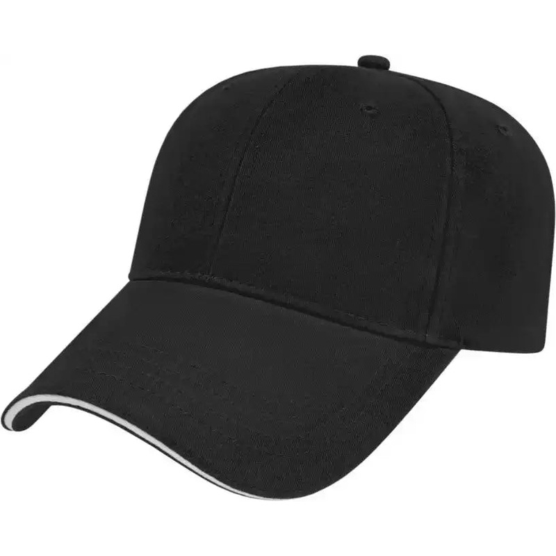 Cap America X200 X Tra Value Structured Sandwich Cap – Black White
