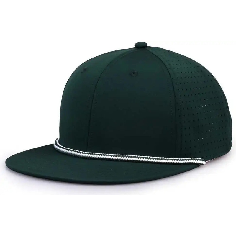 The Game GB519 Perforated GameChanger with Rope Cap – Dark Green