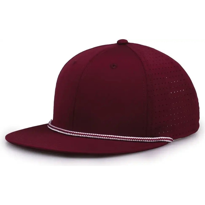 The Game GB519 Perforated GameChanger with Rope Cap – Dark Maroon
