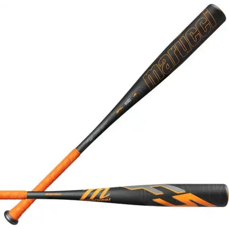 Marucci F5 Gen 5 (-3) BBCOR Bat One-Piece Alloy  MCBF55 – Orange Black