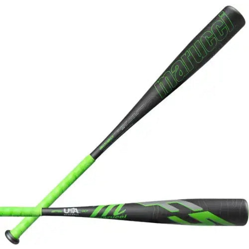 Marucci F5 Gen 5 9-10) USA Approved Bat One-Piece Alloy  MSBF5510USA – Lime Dark Gray