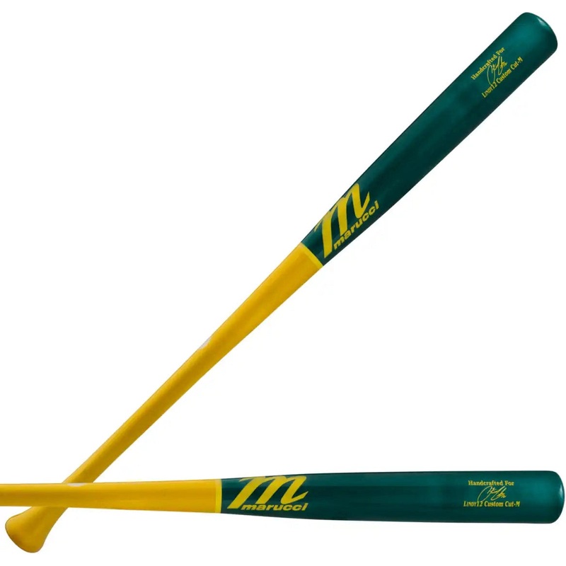 Marucci Francisco Lindor Lindy12 Pro Model Maple Bat MVE4LINDY12 – Bright Yellow Ocean