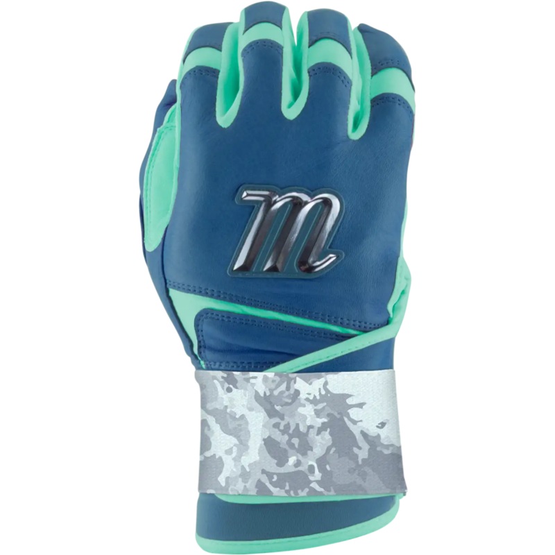 Marucci REMX Adult Baseball Batting Gloves MBRMX – Blue Mint