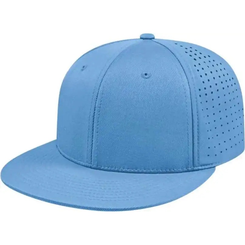 Cap America i8503 Flexfit Perforated Performance Cap – Columbia Blue