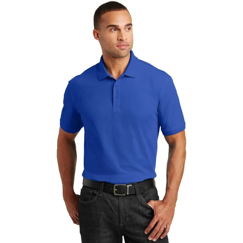 Port Authority K100 Core Classic Pique Polo – True Royal