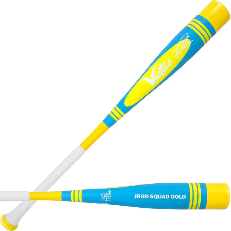 Victus Vibe JRod Squad Gold Pro-Crayon (-10) USA Baseball Bat – Jrod Squad Gold