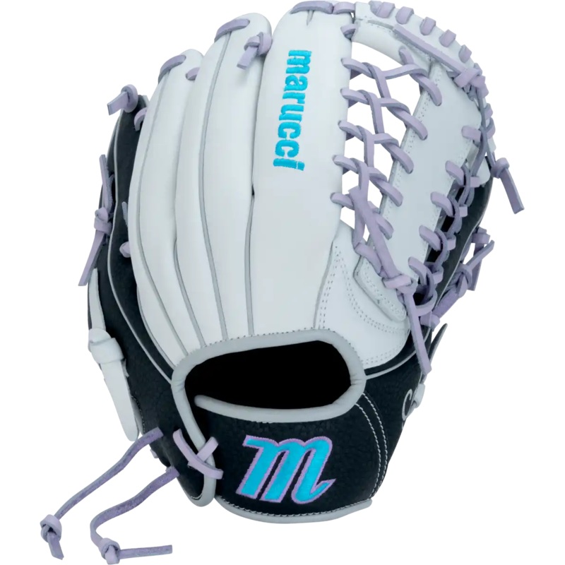 Marucci Caddo V2 12.00 Fastpitch Infield/Outfield Glove MFG2CDFP12 – White Black