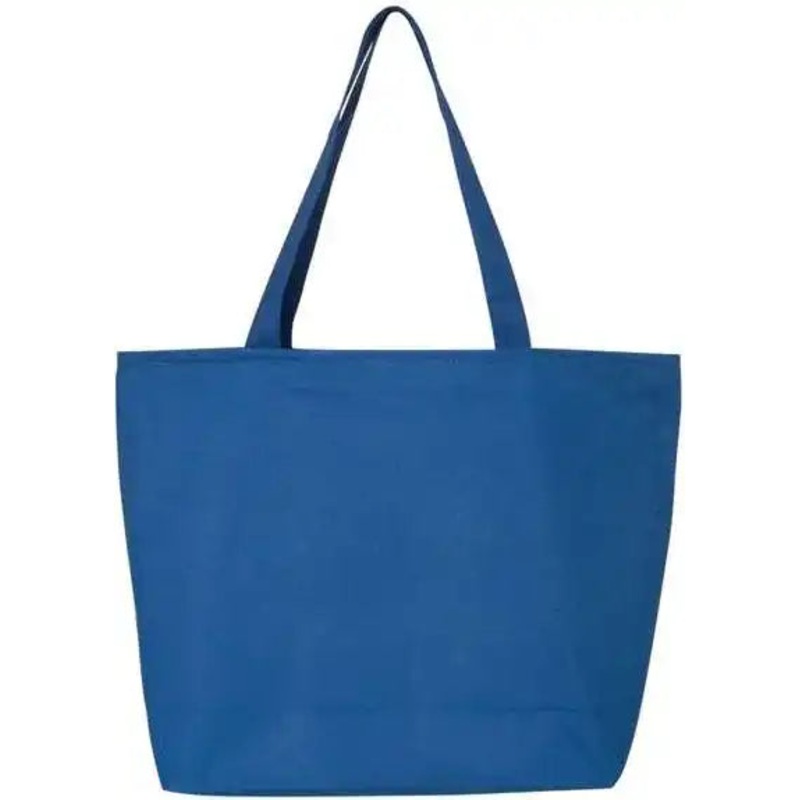 Q-Tees Q611 25L Zippered Tote – Royal