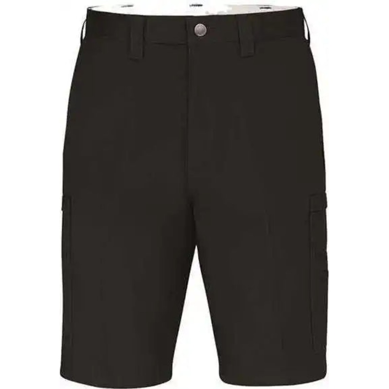 Dickies LR33EXT 11 Industrial Cotton Cargo Shorts – Extended Sizes – Black