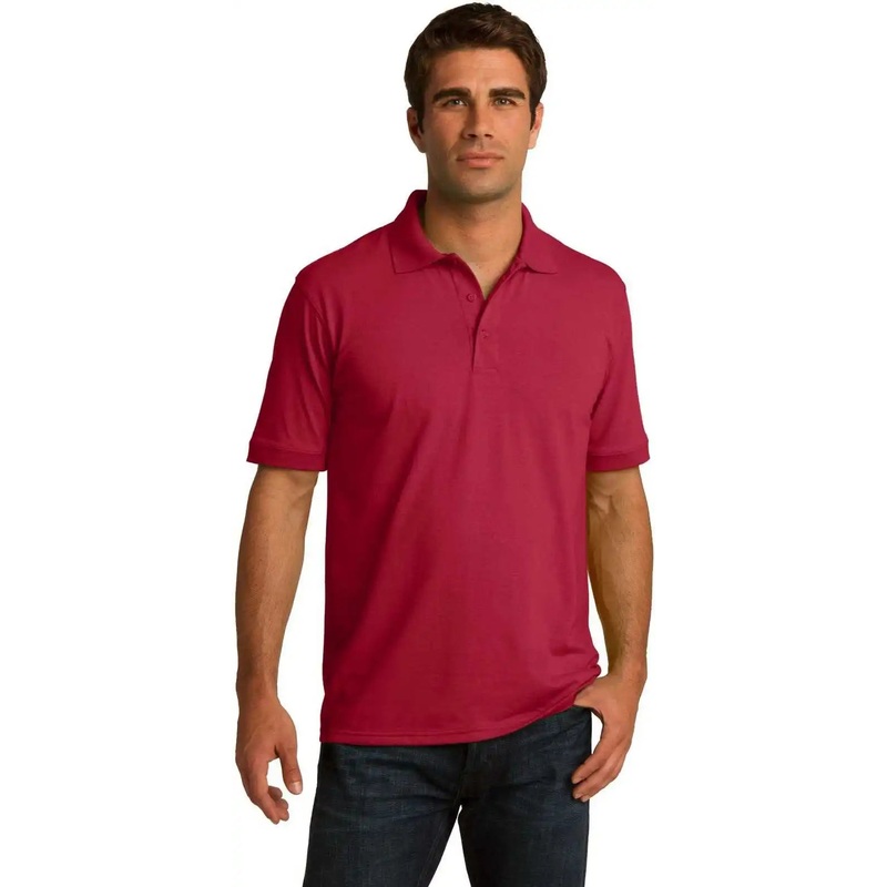 Port & Company KP55 Core Blend Jersey Knit Polo – Red