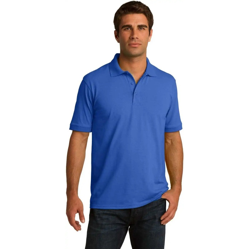 Port & Company KP55 Core Blend Jersey Knit Polo – Royal