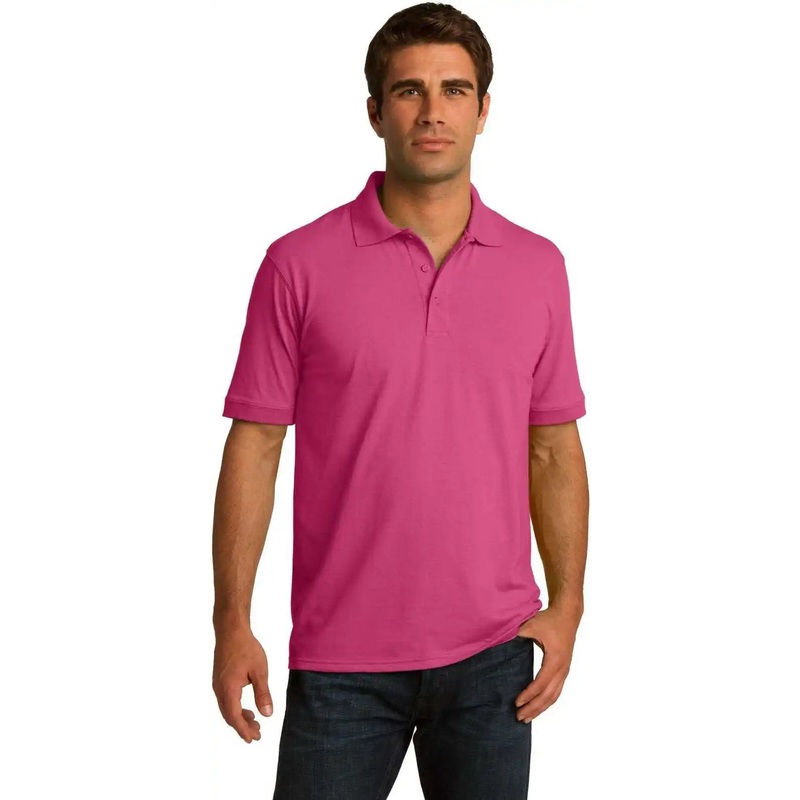 Port & Company KP55 Core Blend Jersey Knit Polo – Sangria