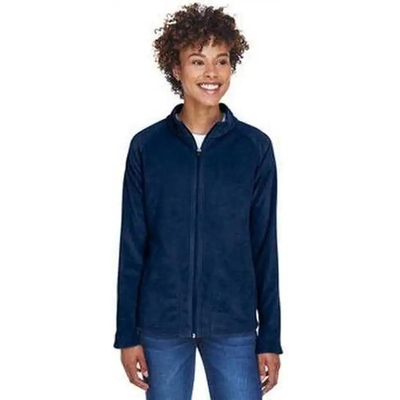 Team 365 TT90W Ladies’ Campus Microfleece Jacket – Sport Dark Navy