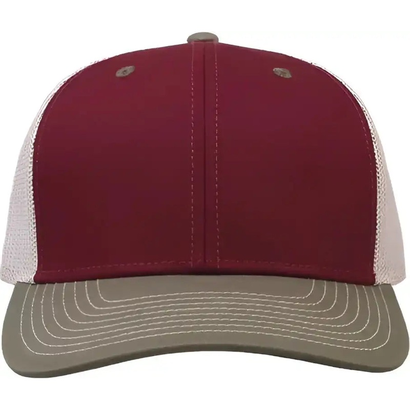 The Game GB452E Everyday Trucker Cap – Cinnamon Red/ Olive Green/ Stone