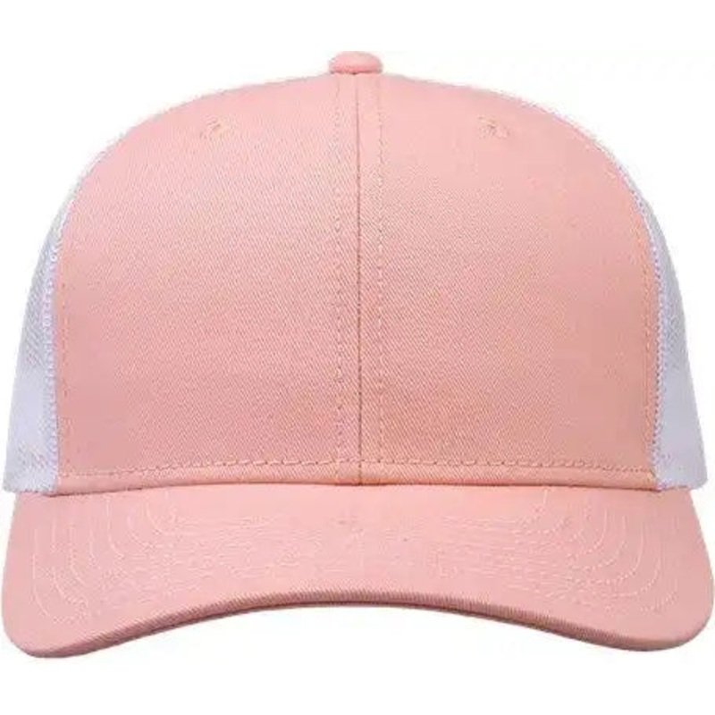 The Game GB452E Everyday Trucker Cap – Creamsicle Pink/ White