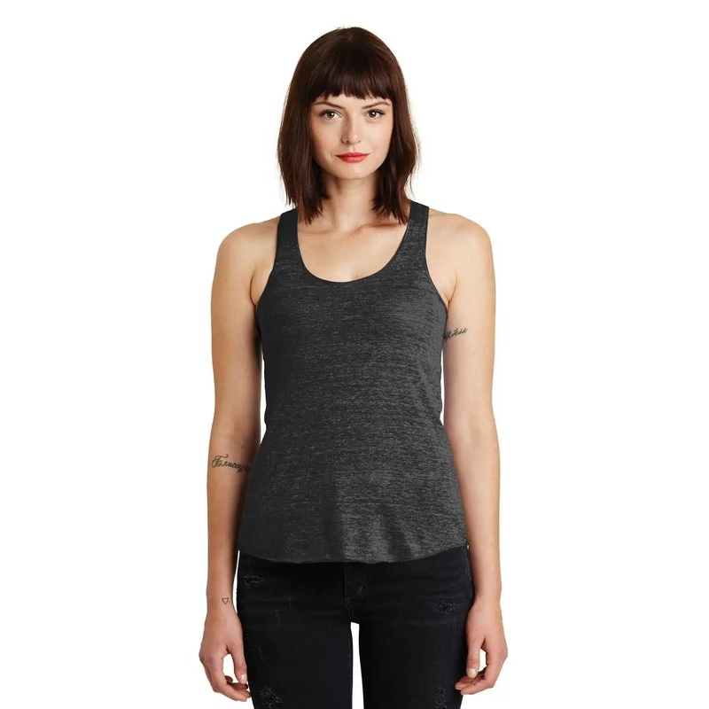 Alternative AA1927 Discontinued Women’s Meegs Eco-Jersey Racer Tank – Eco Black