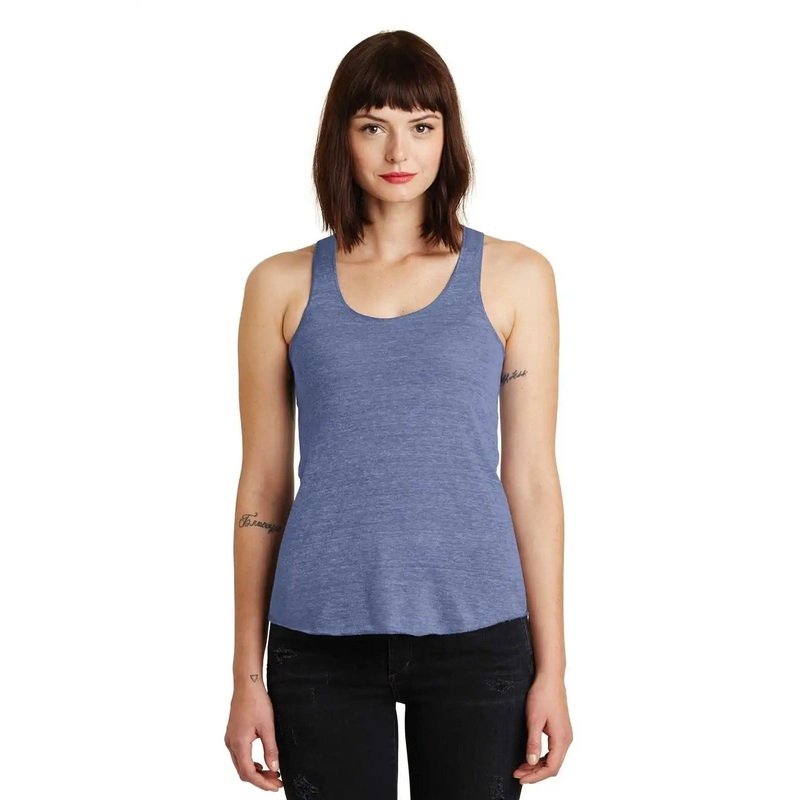 Alternative AA1927 Discontinued Women’s Meegs Eco-Jersey Racer Tank – Eco Pacific Blue