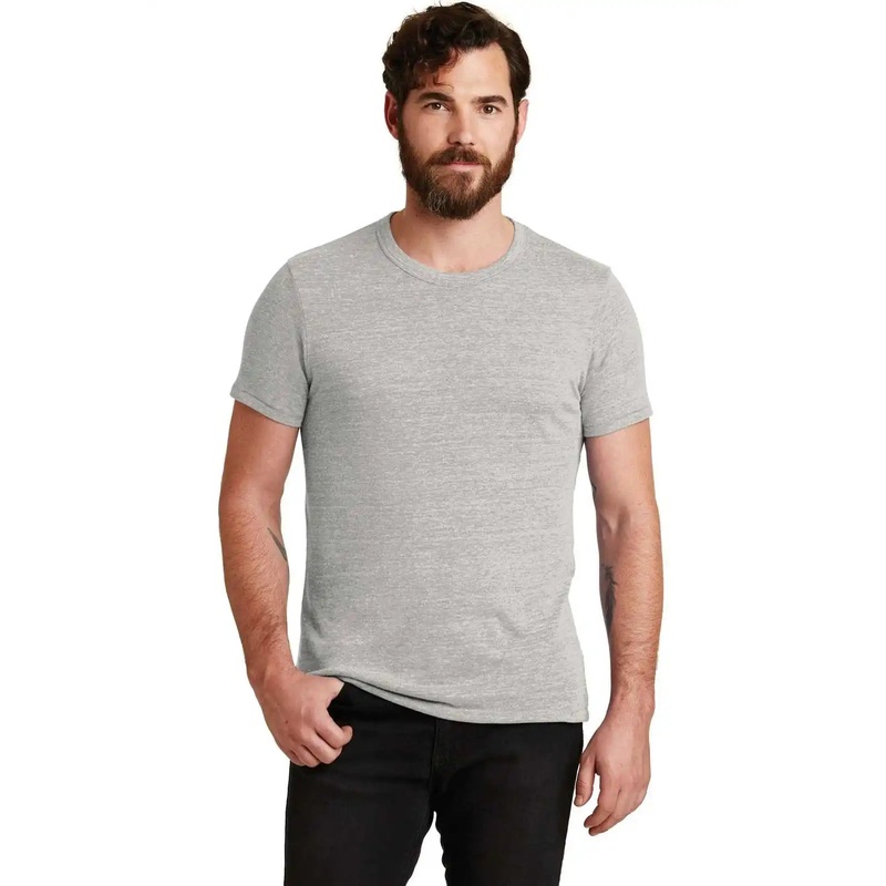 Alternative AA1973 Eco-Jersey Crew T-Shirt – Eco Oatmeal Gray