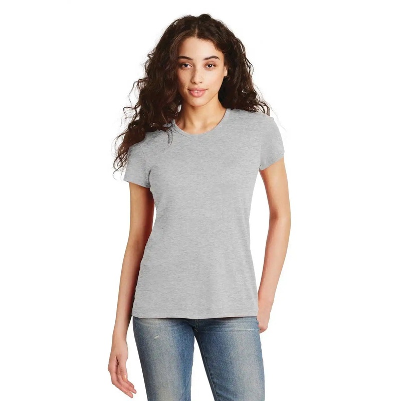 Alternative AA5052 Women’s The Keepsake Vintage 50/50 Tee – Silver