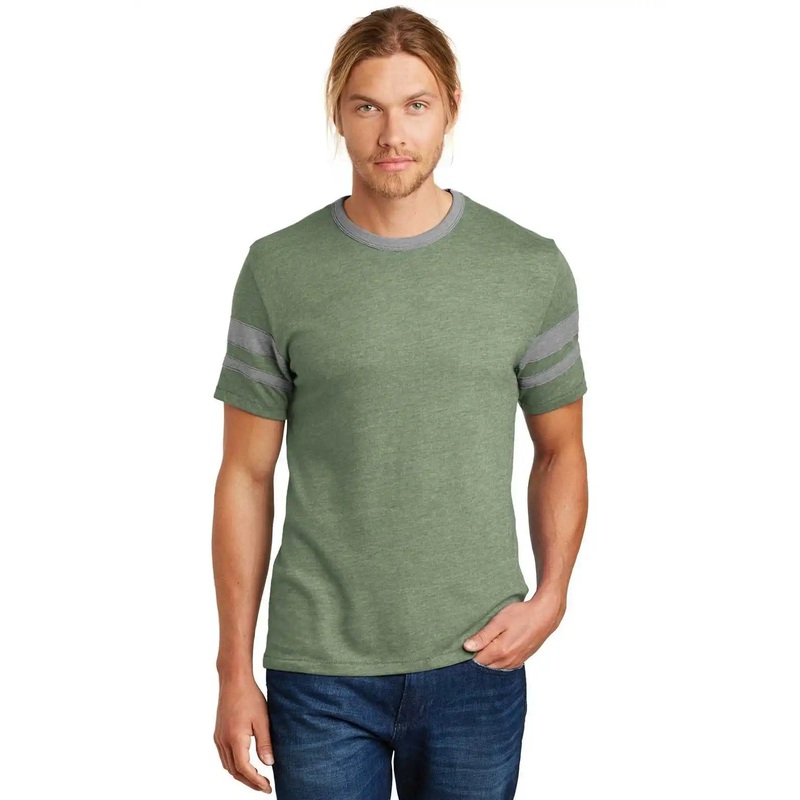Alternative AA5055 Sideline Vintage 50/50 Tee – Vintage Pine Smoke