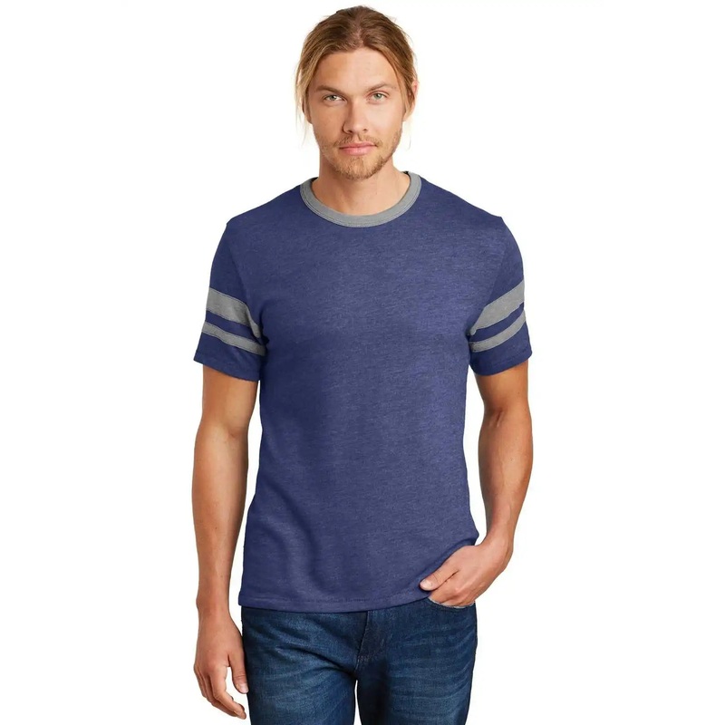 Alternative AA5055 Sideline Vintage 50/50 Tee – Vintage Royal Smoke